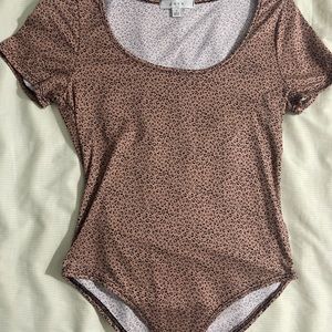 Leopard bodysuit